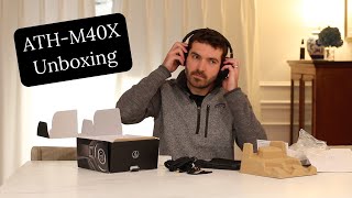Audio Technica ATH-M40X Unboxing