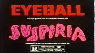 EYEBALL/SUSPIRIA - (1977) TV Trailer *DOUBLE BILL*