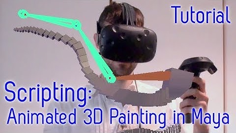 Tutorial: Scripting - Animated 3D Painting in Maya