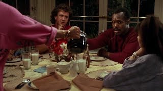 Lethal Weapon  dinner scene