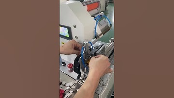 Operation Tutorial for Wire Fold-over Labeling Machine#labelingmachine #labeler