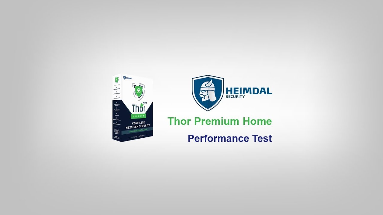 Performance Test - Thor Premium Home 9.23.19