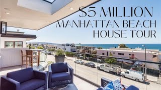 $5 Million Manhattan Beach House Tour | Ocean View