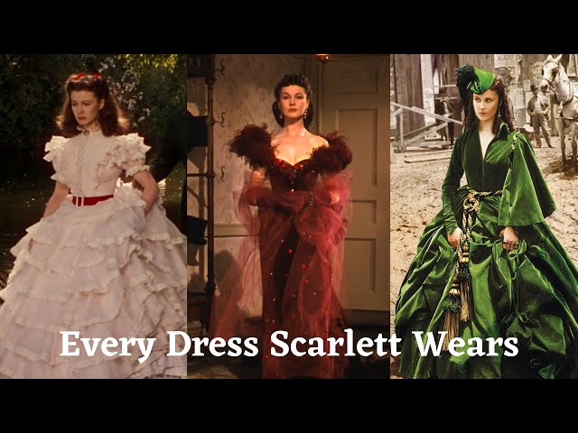 SCARLETT O'HARA Dress Gone With the Wind, Civil War Dress, Southern Belle  Gown Ballgown/ Georgette Overlay,satin Sash,lace & Ribbon Trim - Etsy