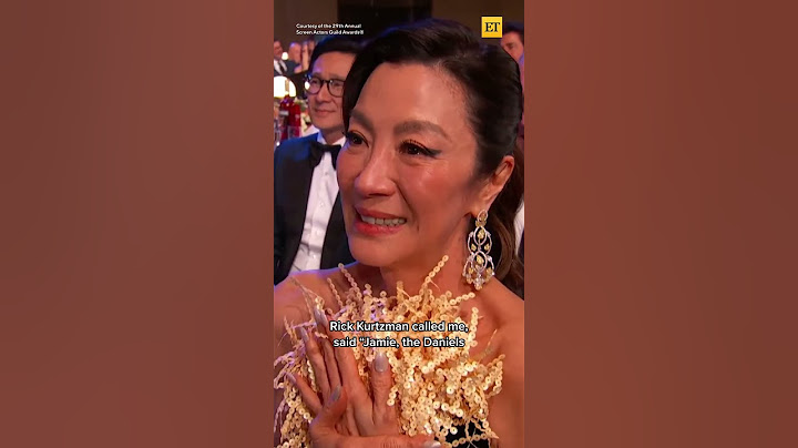 Jamie Lee Curtis Shouting out Michelle Yeoh in her SAG Awards Speech is 𝒆𝒗𝒆𝒓𝒚𝒕𝒉𝒊𝒏𝒈 to us! #shorts