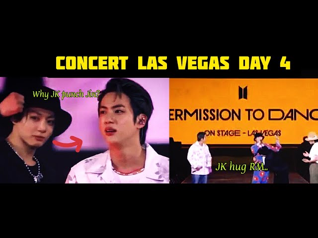 Jinkook/Kookjin: Jinkook moments (Concert Las Vegas day 4) class=