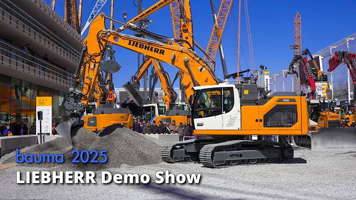 LIEBHERR Demo Show at bauma 2025