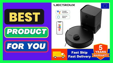 LDS Robot Vacuum Cleaner & Mop Liectroux M70 Pro,Wet Dry Cleaning,Self