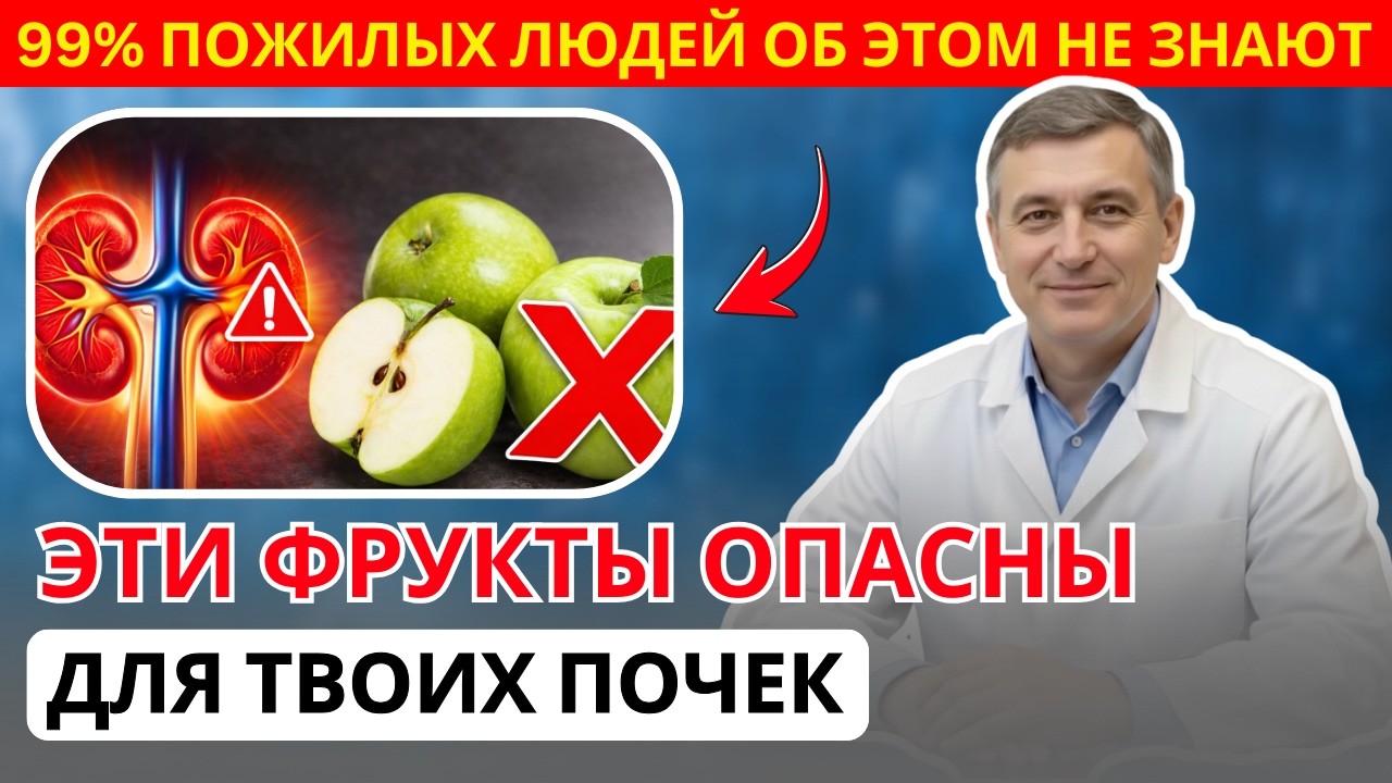 После 60? Креатинин растёт тихо — 5 шагов защиты почек | БЕРЕГИ ЗДОРОВЬЕ