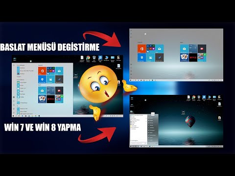 Video: Windows 7'de Başlat Menüsü Nasıl Değiştirilir