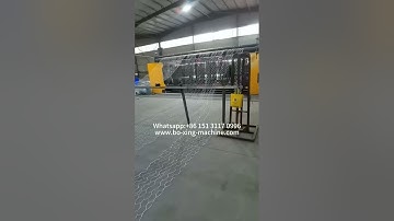 CNC Type Gabion Mesh Machine#High speed servo motor gabion machine#Gabion mesh machine line