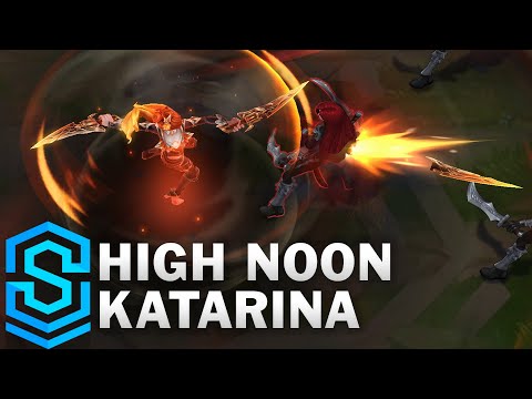 High Noon Katarina Skin Spotlight - Pre-Release - League of Legends