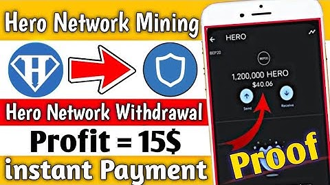 Hero Network App| Hero Network Withdrawal | How To Withdraw Hero Network |Hero Network Real Or Fake