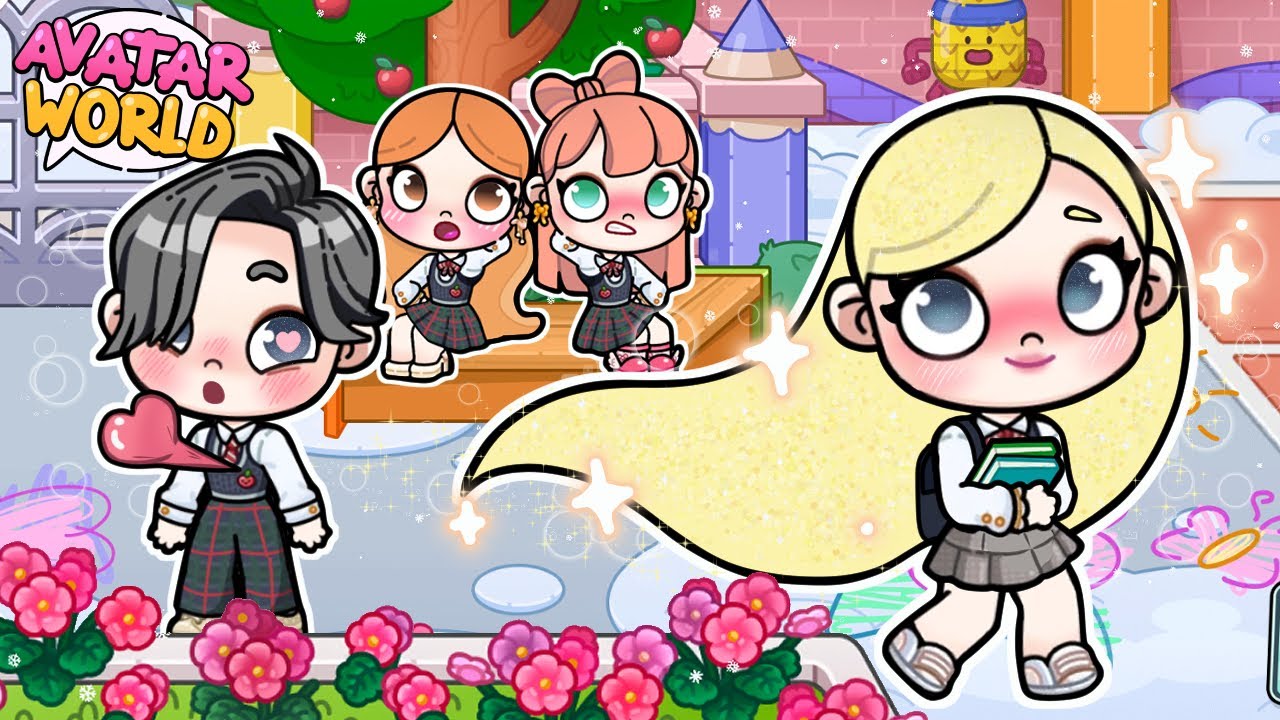 I'm the Only Blonde Girl in High School! | Sad Story | Pazu