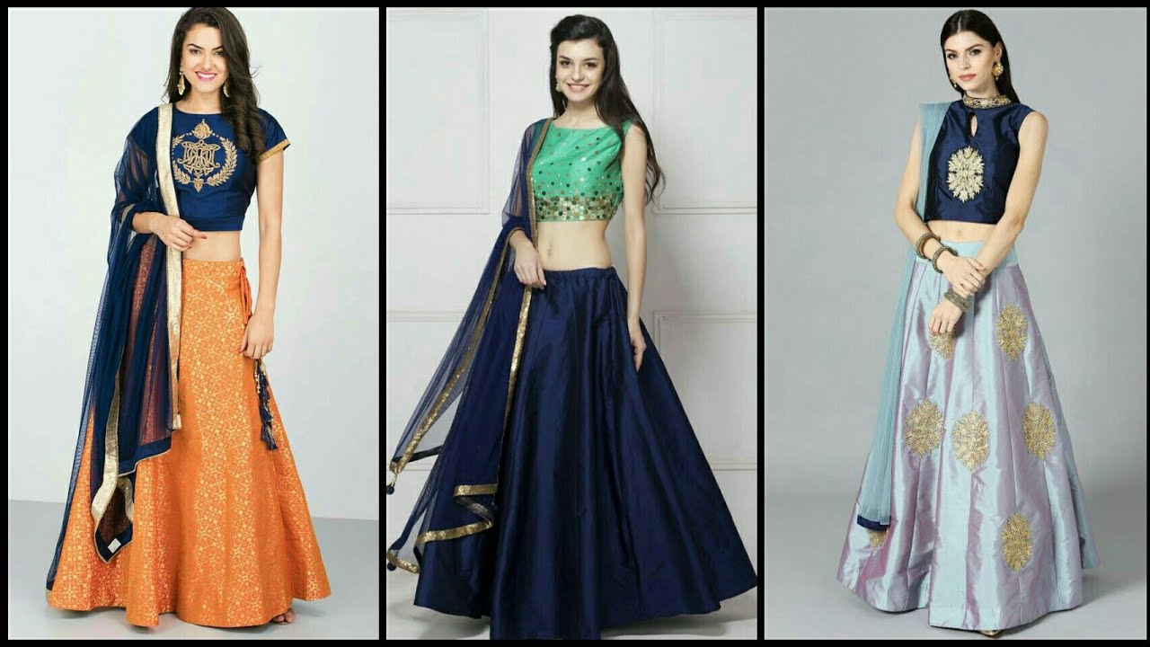 Party Wear Indian Girls designer cut lehenga choli, Size: 26-38