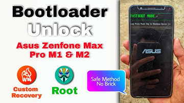 How To Unlock Bootloader Of Asus Zenfone Max Pro M1 And M2 | Install Custom Recovery | Magisk Root