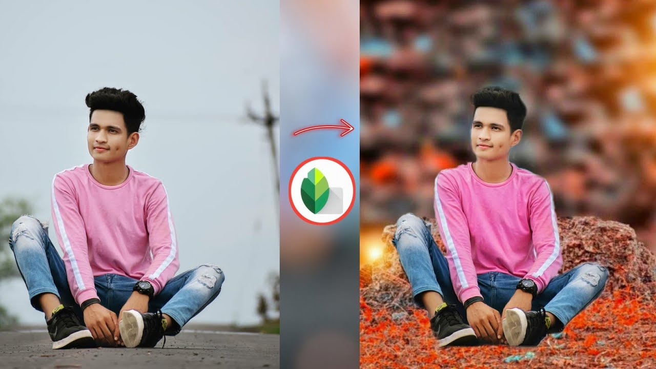 New Snapseed CB background Change Photo Editing || Full Hd Background  Change Photo Editing ||Mjeditz - YouTube