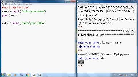 Class 11 IP Ch 3 Python Practical  Print, Variable, Input and Output statement
