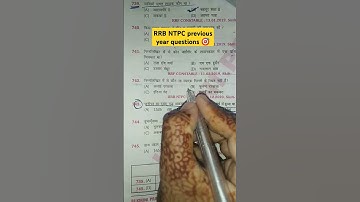 RRB NTPC previous years Questions 📚👮🎯#shortvideo #motivation