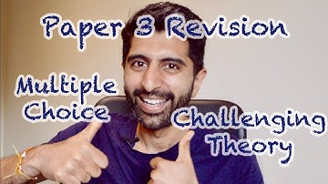 Challenging Theory - Hard Multiple Choice Questions - Awesome Paper 3 Revision (AQA/OCR)