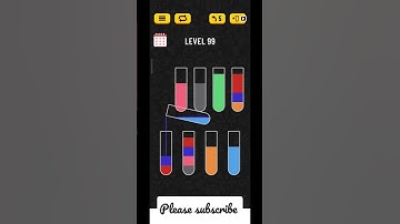 Water sort puzzle level 99
