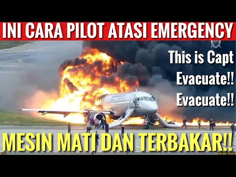 CARA PILOT HADAPI SITUASI DARURAT DI KOKPIT!! BAGAIMANA PILOT MENJAGA KOMPETENSINYA!! - TANYA PILOT