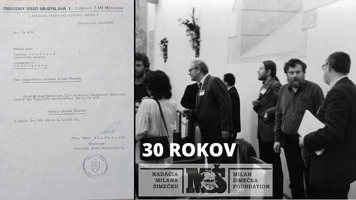 Občianska spoločnosť bude mať v slobodnom svete vždy kľúčovú rolu, hovoria zakladatelia NMŠ
