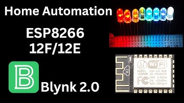 ESP8266 Home Automation with Blynk 2.0