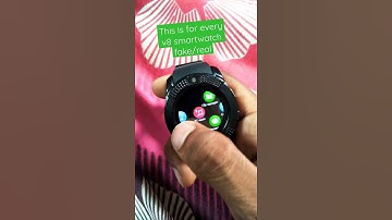 How to set custom ringtone in v8 smartwatch || TFS Videos #shorta