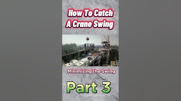 How To Catch a Crane Swing || video: 2 #shortvideo #constructioncogs