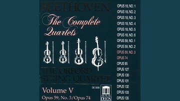 String Quartet No. 9 in C Major, Op. 59, No. 3, "Rasumovsky": IV. Allegro molto