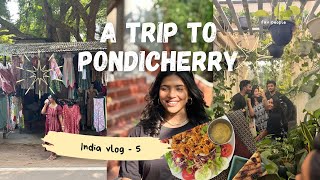 A 6 days trip to Pondicherry with the GANG❤️  || Visited Arunachalam temple 🙏🏻
