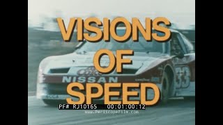 Thumbnail for "VISIONS OF SPEED"  1985 INDYCAR RACING FILM   PAUL NEWMAN, JIM FITZGERALD, MARIO ANDRETTI  RJ10165
