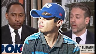 GIANTS FAN SHREDS FIRST TAKE'S STEPHEN A. SMITH AND MAX KELLERMAN
