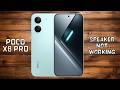 How to fix speaker not working problem Poco X8 Pro