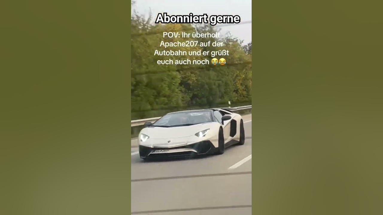 Apache207 wird auf der Autobahn überholt #shorts Apache207 wird auf der Autobahn überholt #shorts