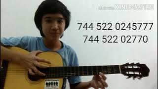 Tutorial melodi gitar Boneka Abdi 1 jari 1 senar, mudah dipelajari oleh pemula
