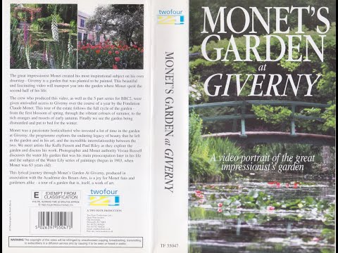 Monet's Garden at Giverny (1999 UK VHS)