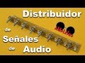Distribuidor de señales de audio