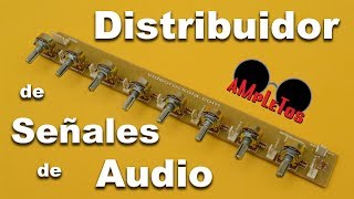 Distribuidor de señales de audio