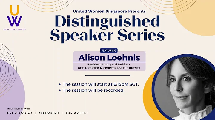 Distinguished Speaker Series featuring Alison Loeh...
