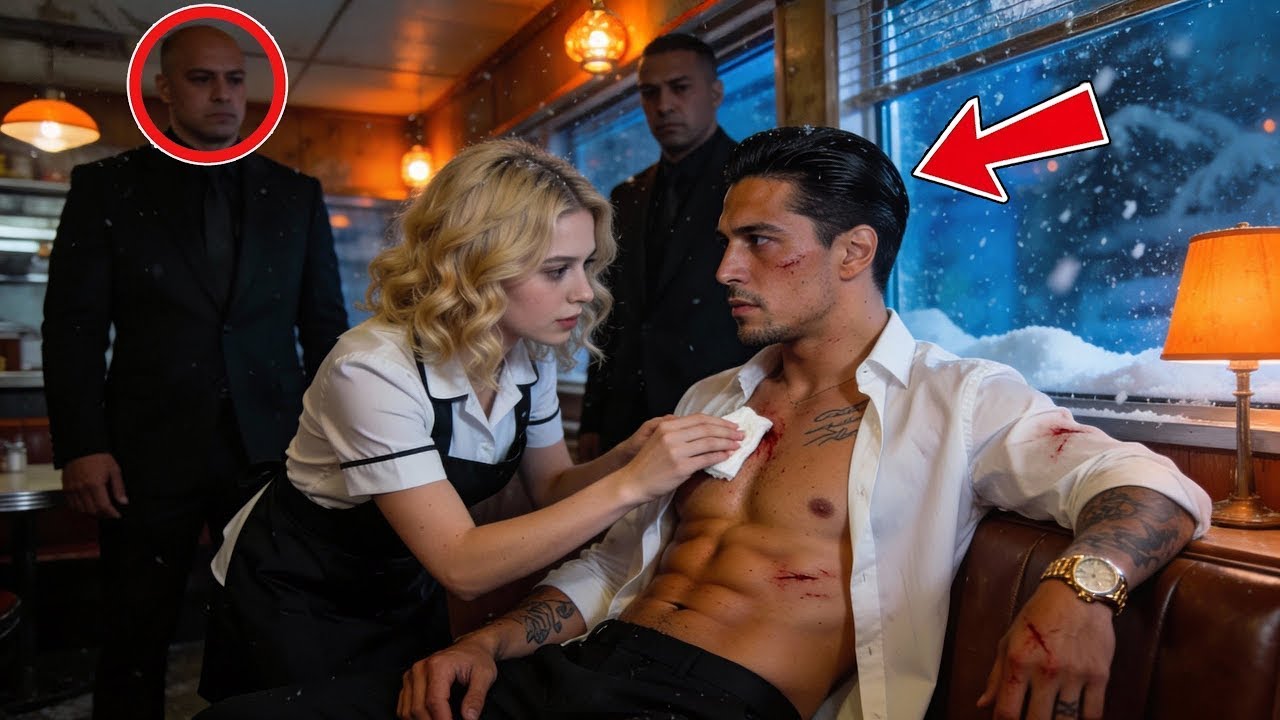 Garçonete Pobre Abrigou o Chefe da Máfia na Neve — 12 SUVs Pretos Chegaram no Dia Seguinte Lá