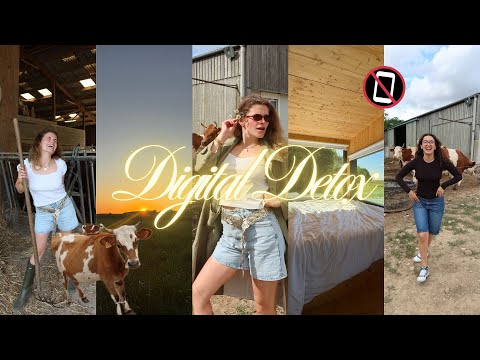 les parisiennes à la ferme - digital detox
