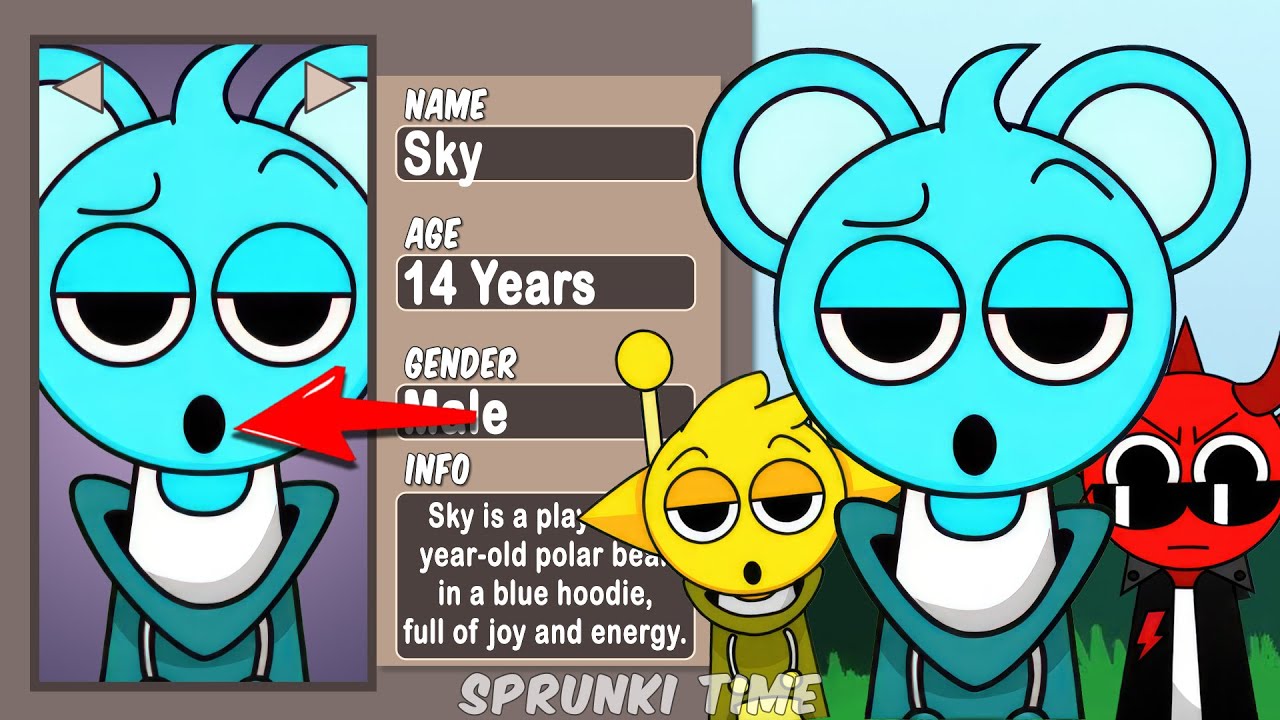 Incredibox Sprunki Sprunke Rafikfied - NEW UPDATE (GALLERY) - ALL CHARACTERS DESCRIPTION!