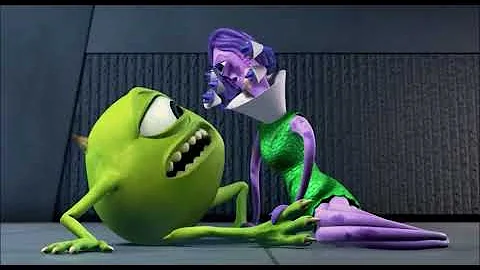Monsters Inc. - Celia Gets Mad At Mike Wazowski!