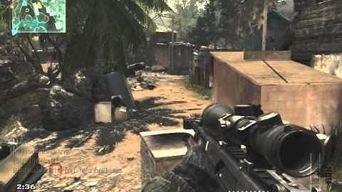 SendInTheDogs - MW3 triple sniper game winning kill