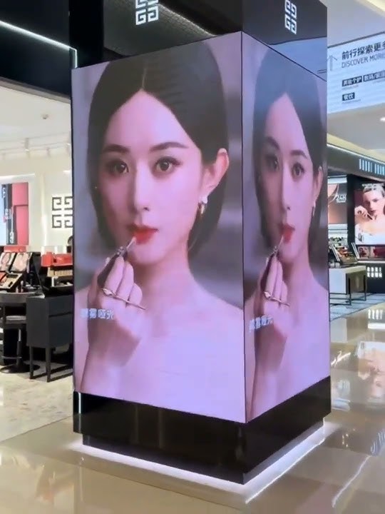 #zhaoliying Givenchy global makeup spokesperson is shining