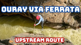 Ouray Via Ferrata Upstream Route Guide