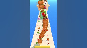 Popeyes Chicken Sandwich Running Game #3 #shorts #sandwichrunner #games