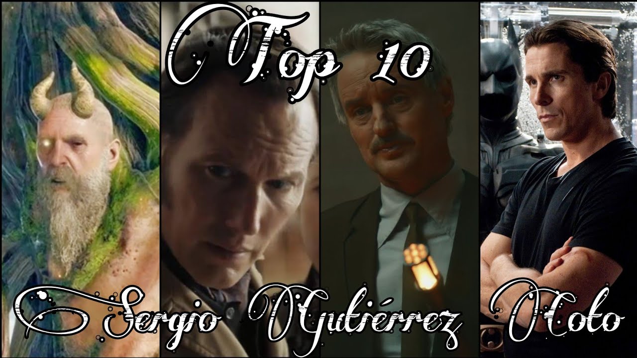 Top 10 Personajes de Sergio Gutiérrez Coto Youtube Dubbing... YouTube